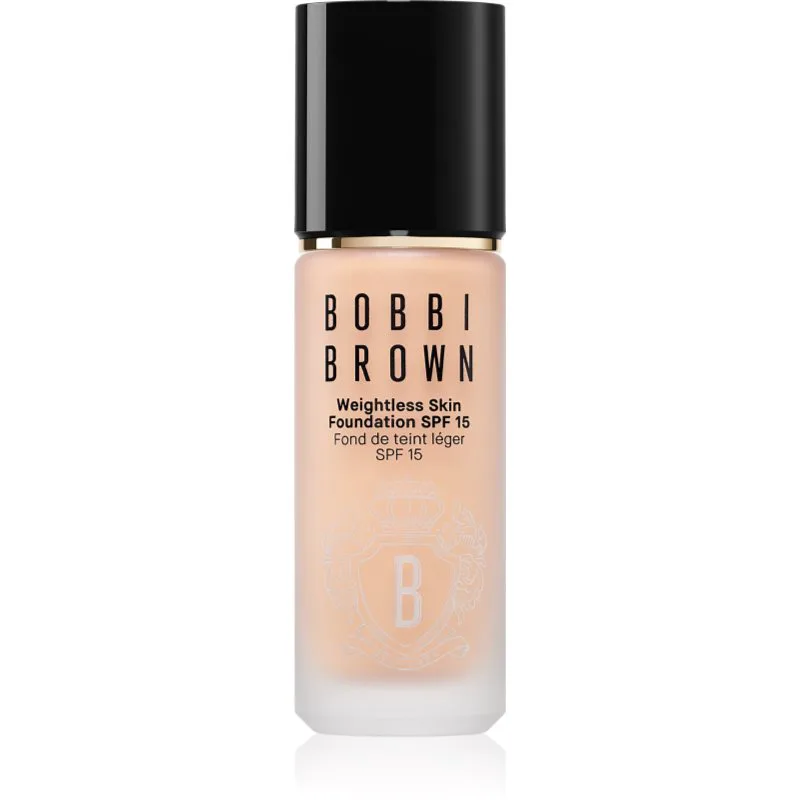 Bobbi Brown Weightless Skin Foundation SPF 15 μακράς διαρκείας μεικ απ με ενυδατικό αποτέλεσμα απόχρωση Cool Μπεζ 30 ml