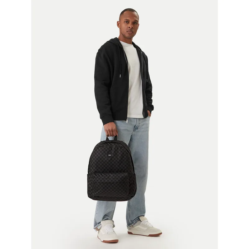Σακίδιο Vans Old Skool Check Backpack VN000H4XBA51 Μαύρο