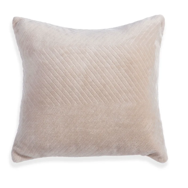 Διακοσμητικό Μαξιλάρι Fleece (45x45) Nef-Nef Homeware Dakari Ecru