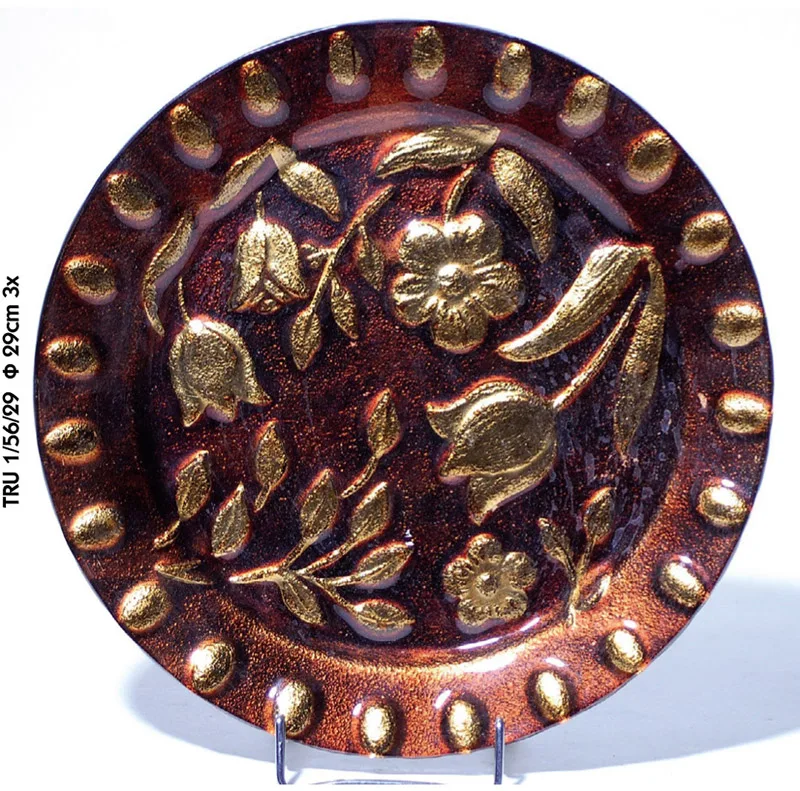 Διακοσμητική Πιατέλα Γυάλινη Royal Art 29x3εκ. TRU1/56/29 (Υλικό: Γυαλί) - Royal Art Collection - TRU1/56/29