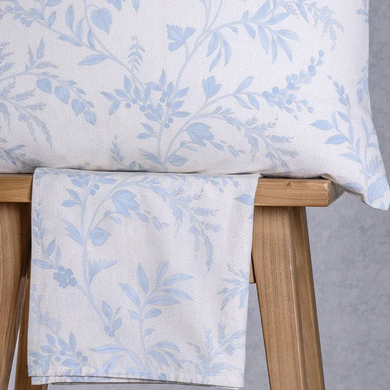 Σεντόνι Ημίδιπλο Με Λάστιχο Σετ Melinen Casual Sienna Blue