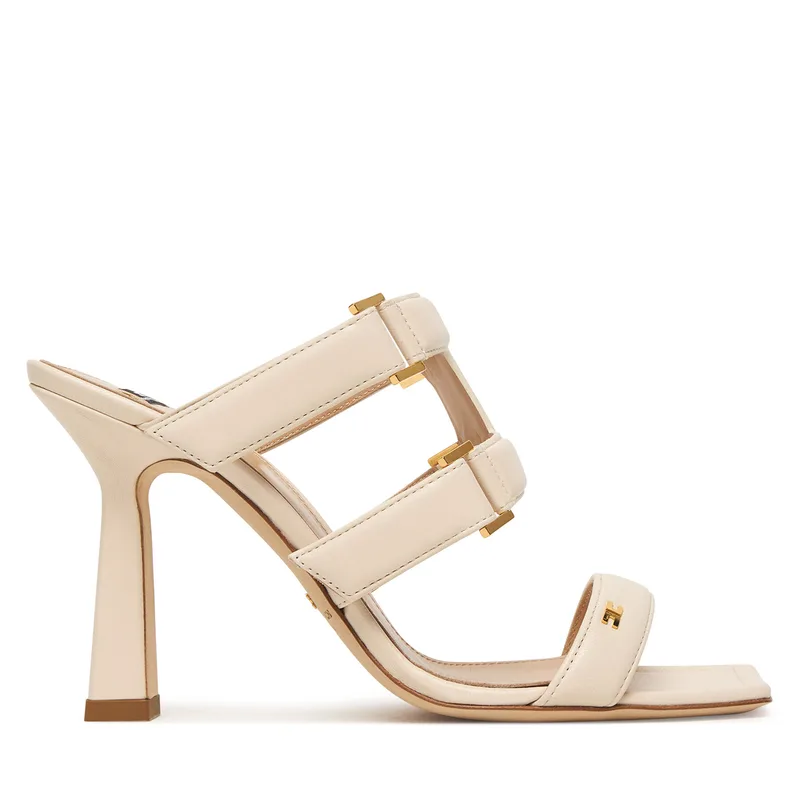 Παντόφλες Elisabetta Franchi SA-44L-62E2-V620 Κρεμ