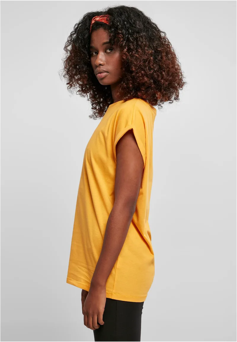 Ladies Extended Shoulder Tee Urban Classics TB771-03677 magicmango