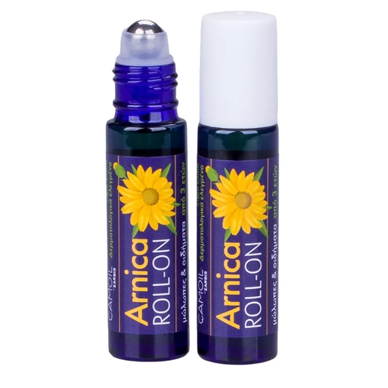 Camoil Zarbis Arnica Roll-On Ξηρό Έλαιο για Μώλωπες & Οιδήματα 10ml