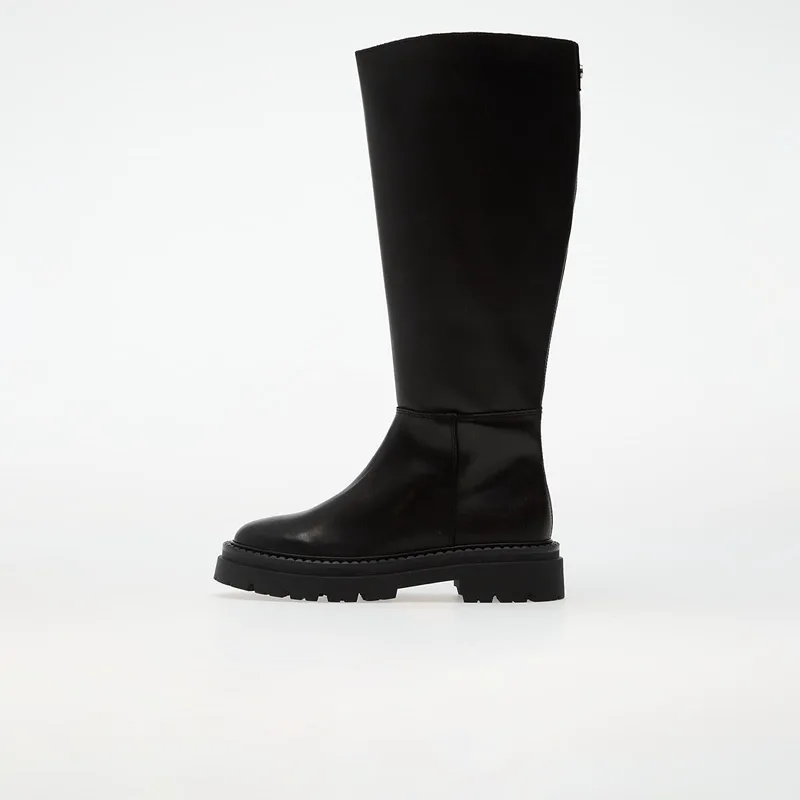 Sneakers Steve Madden Kaja-W Black Leather EUR 41
