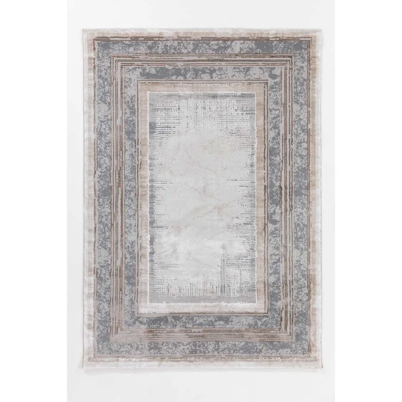 Χαλί Σαλονιού 160X230 Ezzo Firenze D077Ah9 Grey (160x230)