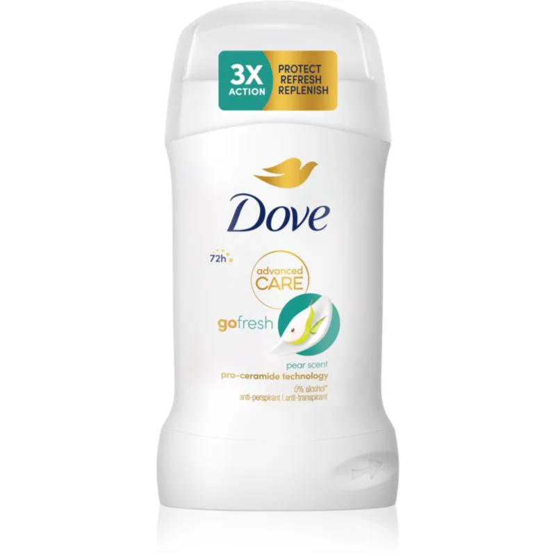 Dove Advanced Care Pear & Aloe Vera στερεό αποσμητικό 50 ml