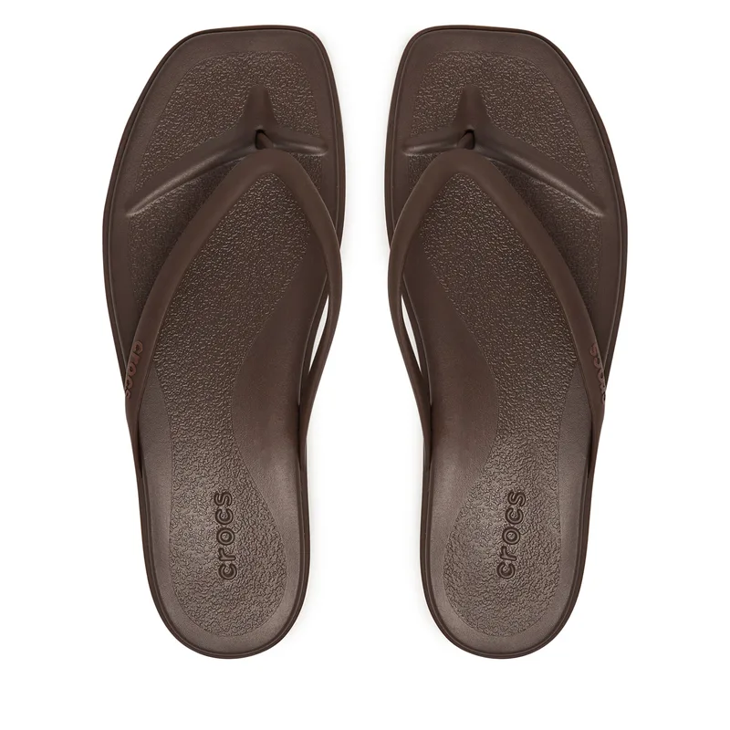 Σαγιονάρες Crocs Miami Flip 211435 Καφέ