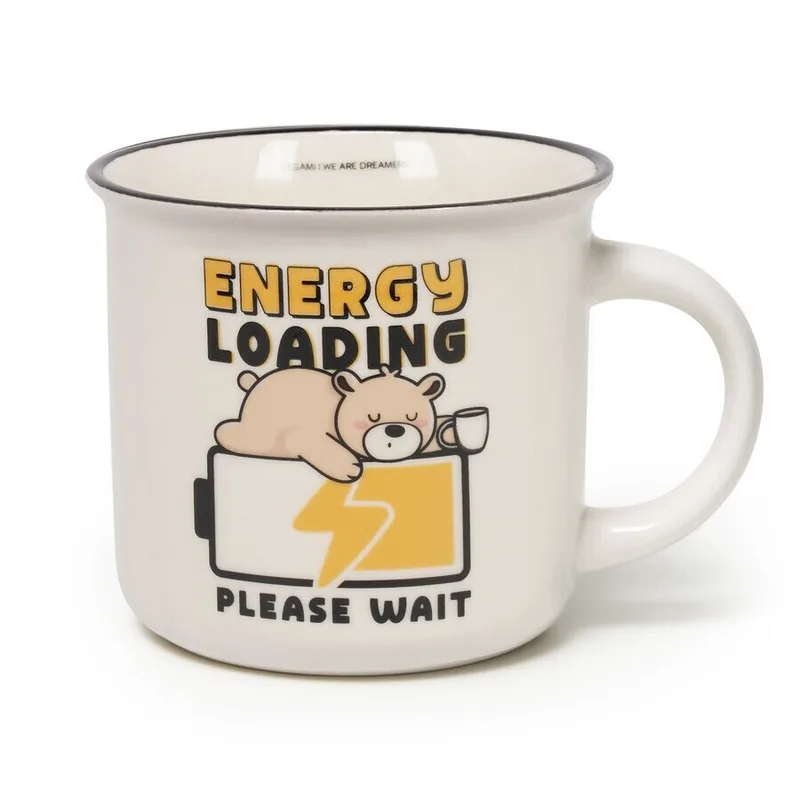 Legami Κούπα "Teddy Bear " Porcelain Mug - Cup-Puccino 350 ml (Λευκό)