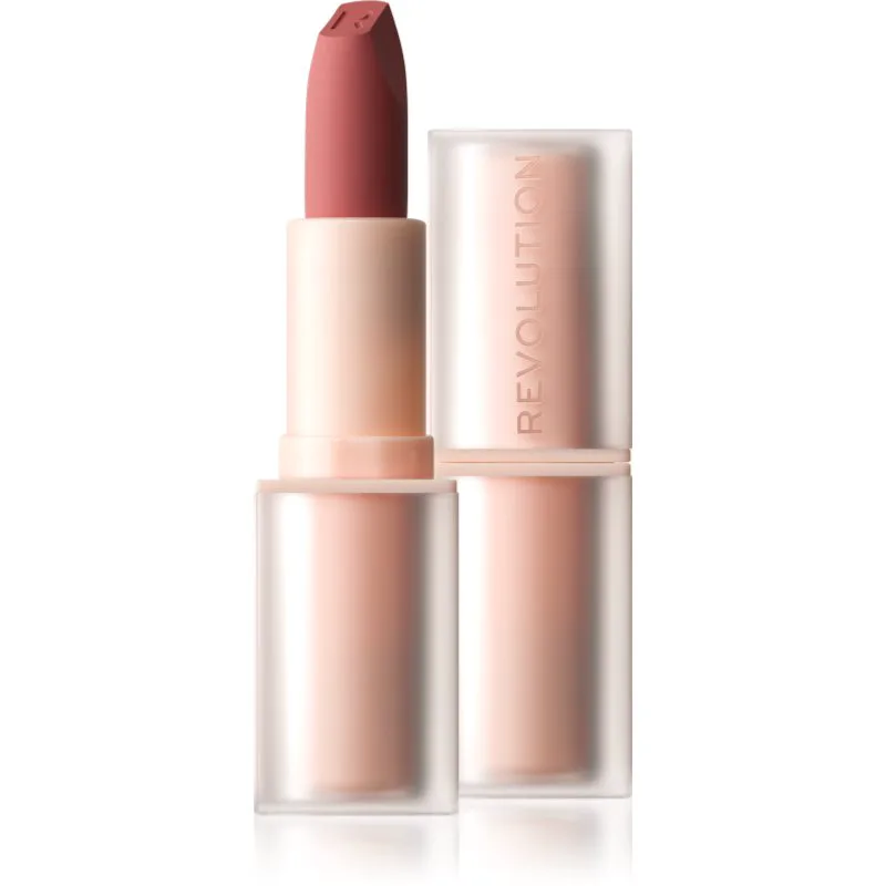 Revolution Lip Allure Soft Satin Lipstick Κρεμώδες κραγιόν με σατέν φινίρισμα απόχρωση Queen Ροζ 3.2 γρ