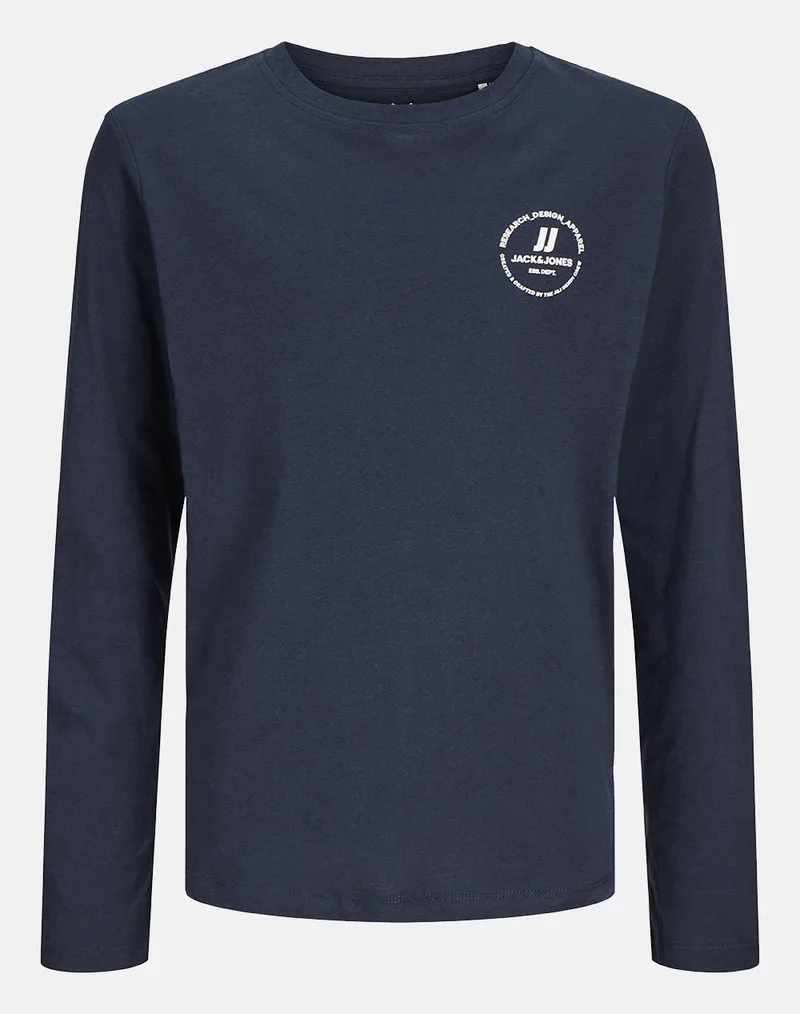 JACK&JONES JJESWIFT TEE LS NOOS JNR 12258973-Navy Blazer NavyBlue
