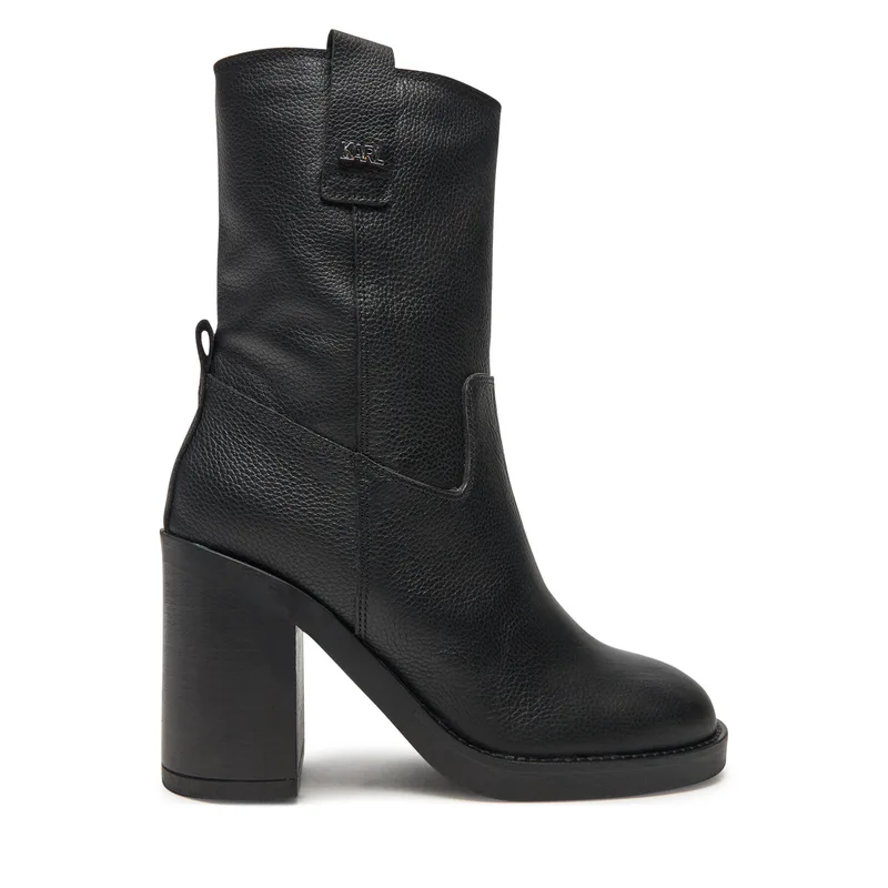Μποτάκια KARL LAGERFELD KL41874 Μαύρο