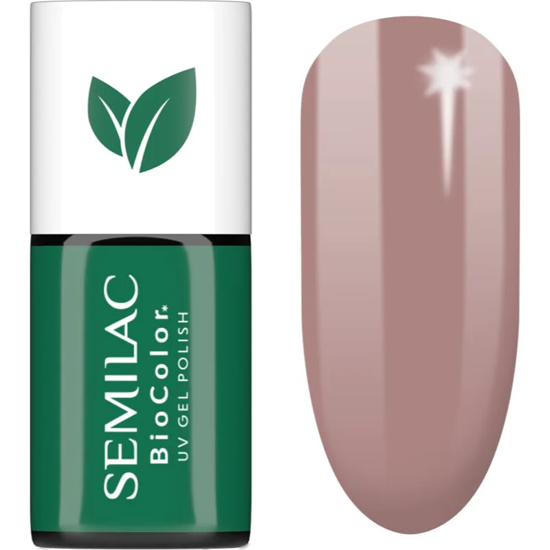 Semilac UV Hybrid BioColor τζελ βερνίκι νυχιών με τη χρήση των UV/LED λαμπτήρων απόχρωση 7 ml