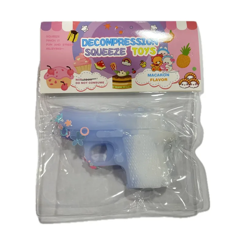 Antistress Pinch Squishy με Strass Περίστροφο Γαλάζιο 7x5.5cm