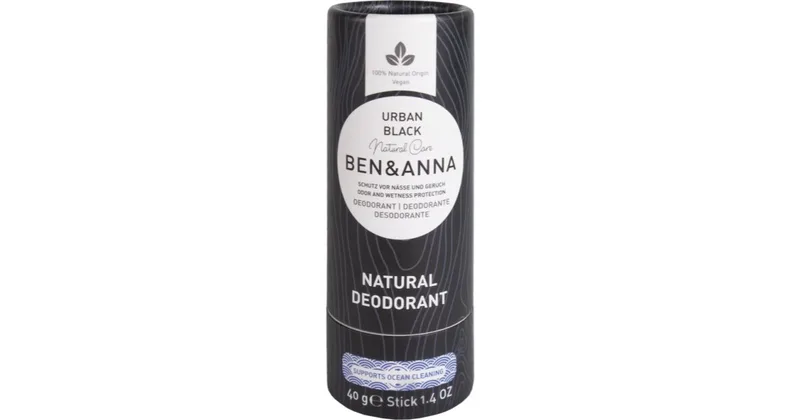 BEN&ANNA Natural Urban Black solid deodorant 40 g
