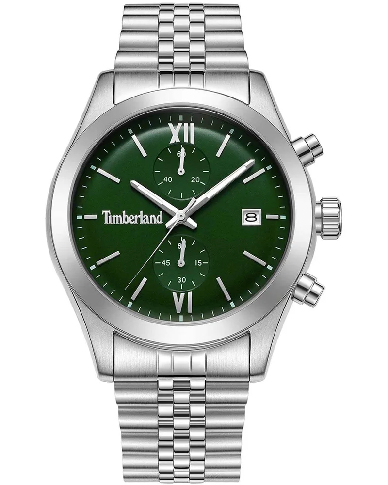 TIMBERLAND Ripgorge Chronograph - TDWGI0075205, Silver case with Stainless Steel Bracelet