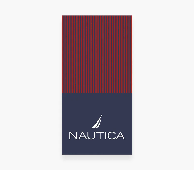 Πετσέτα Θαλάσσης Nef-Nef Nau Express Red/Blue 80x160