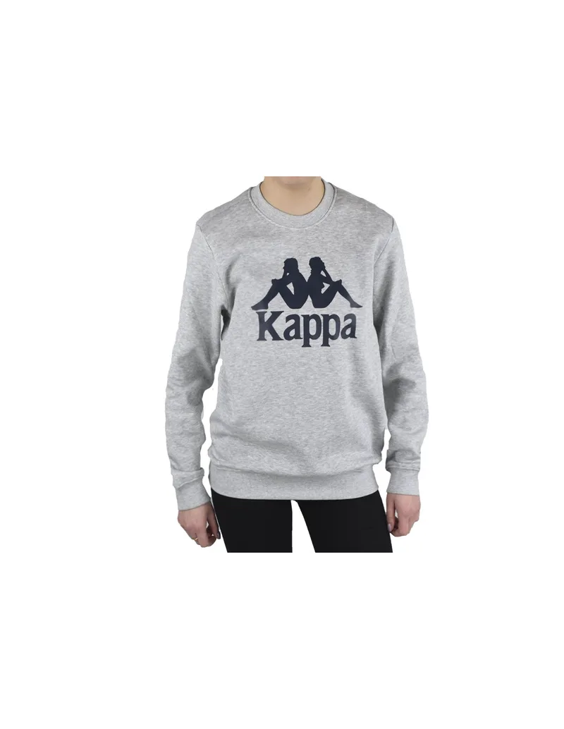 Kappa Παιδικό Φούτερ Γκρι 703797J-15-4101M