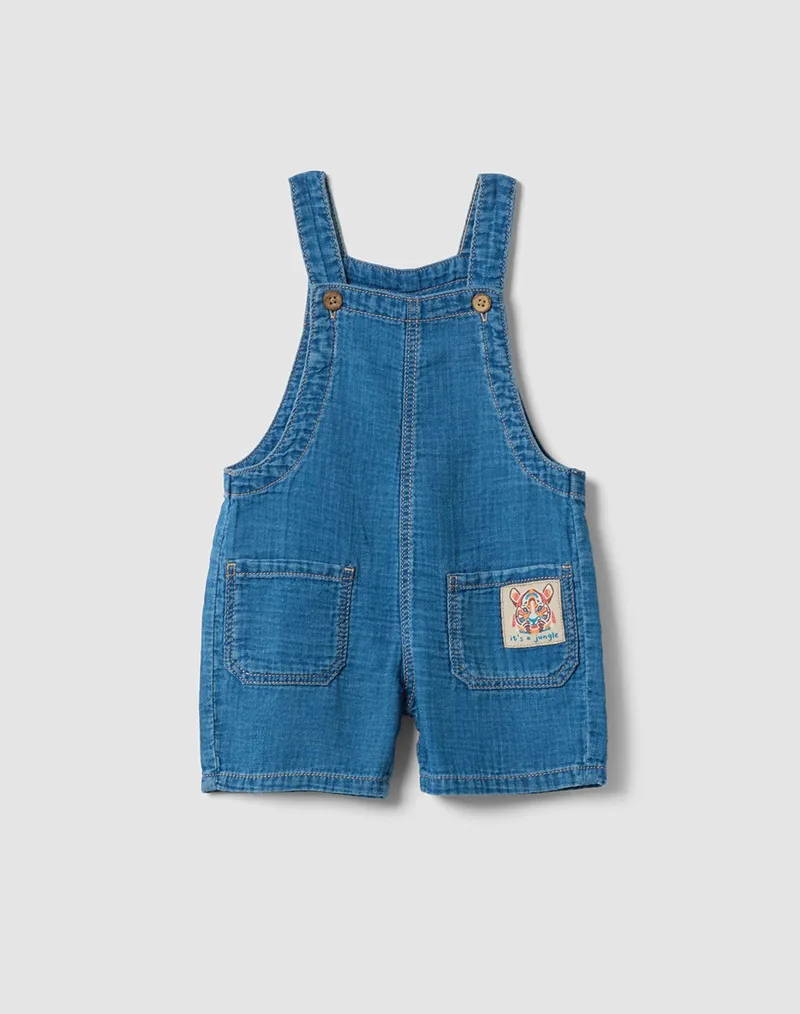OVS LT DENIM DUNGAREE 2682765-FADED DENIM Blue