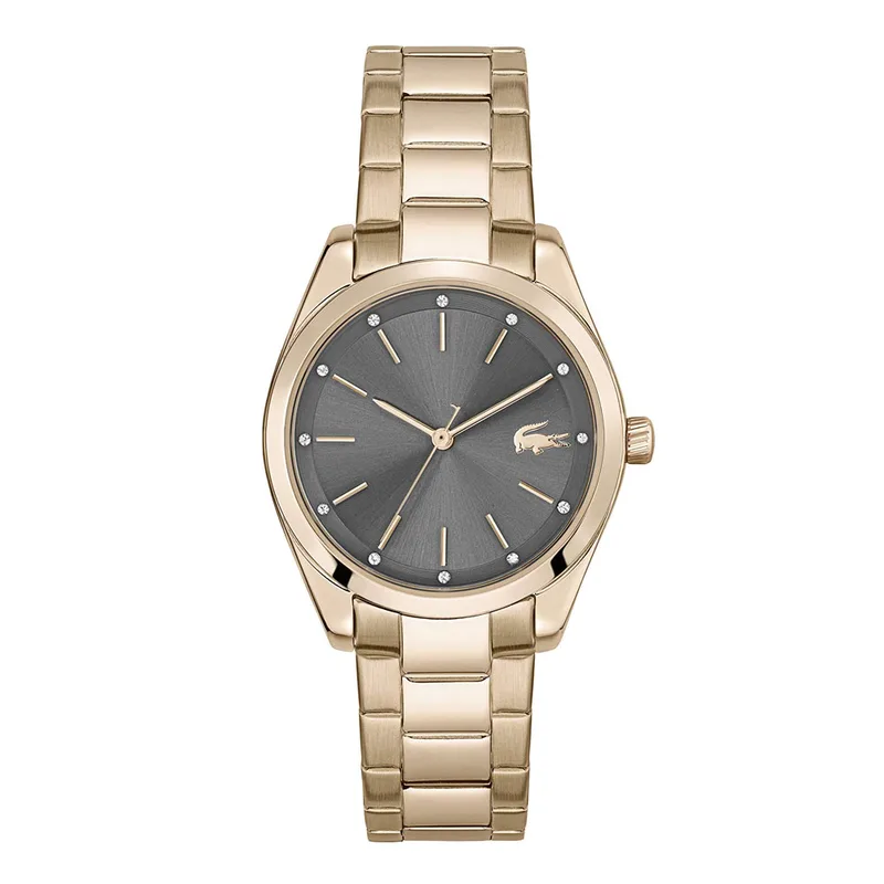 Lacoste Petite Parisienne Rose Χρυσό Stainless Steel Bracelet 2001177