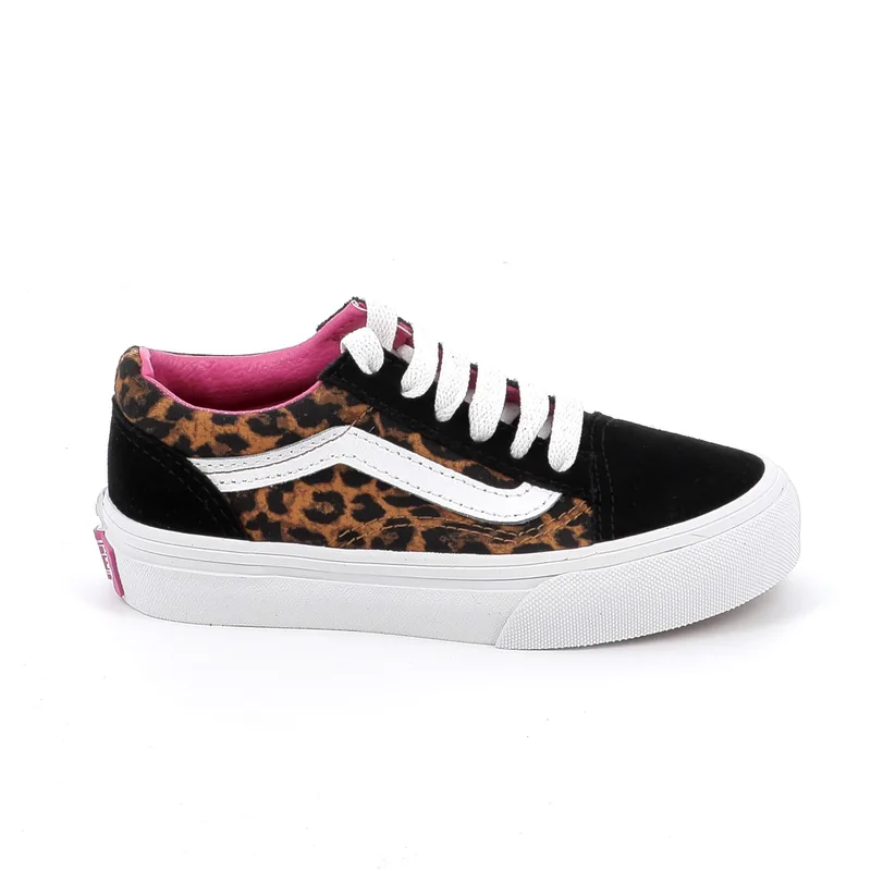 Παιδικό Χαμηλό Casual για Κορίτσι Vans Old Skool V Χρώματος Μαύρο VN000CY8BMV1
