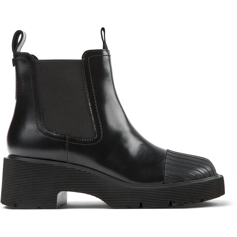 CAMPER Milah - Μποτάκια Για Γυναικεία - Μαύρο, Μέγεθος 40, Smooth leather