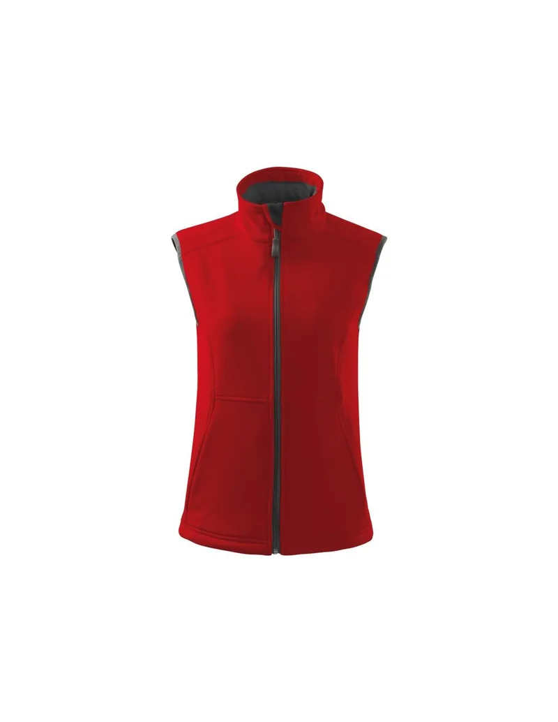 Malfini Softshell Γυναικείο Αμάνικο Μπουφάν Κόκκινο MLI-51607
