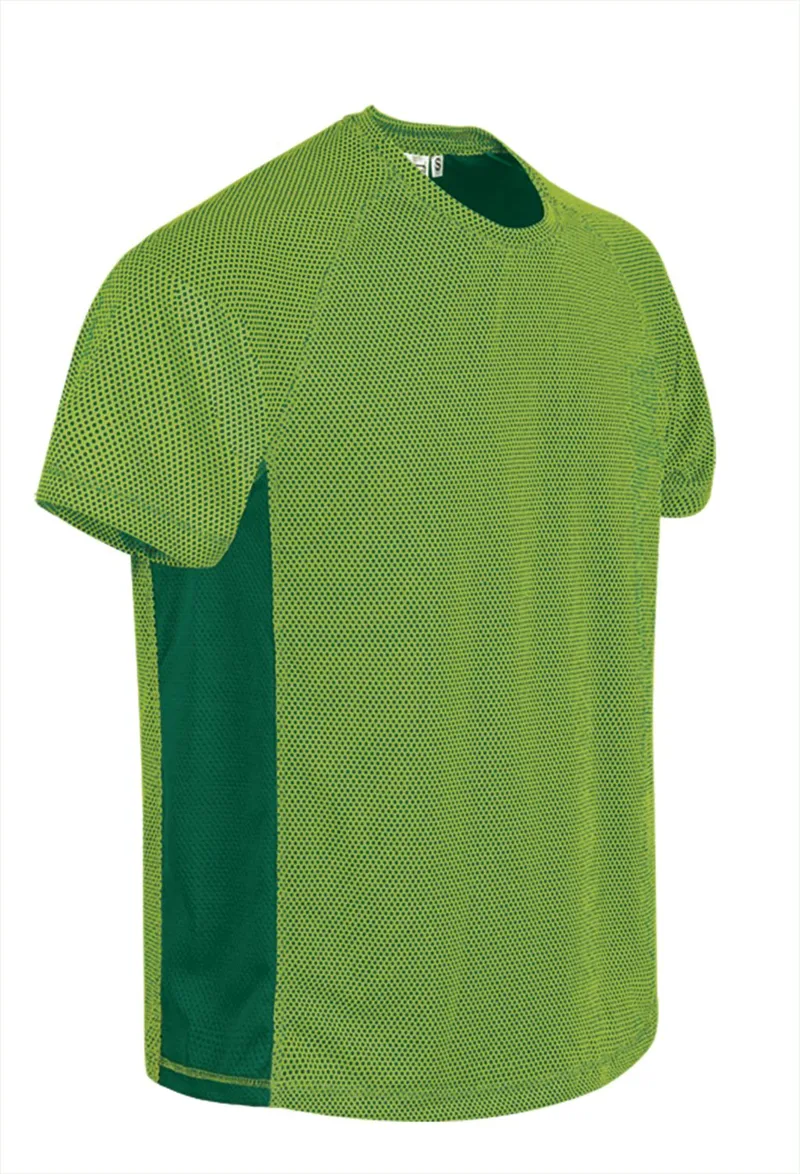 Τεχνικό T-Shirt MARATHONER Valento CAVAMARVK Fluo Green-Kelly Green