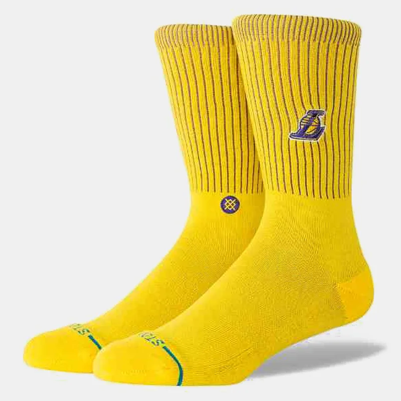 Stance Lakers Badged Unisex Κάλτσες (9000238873_4166)
