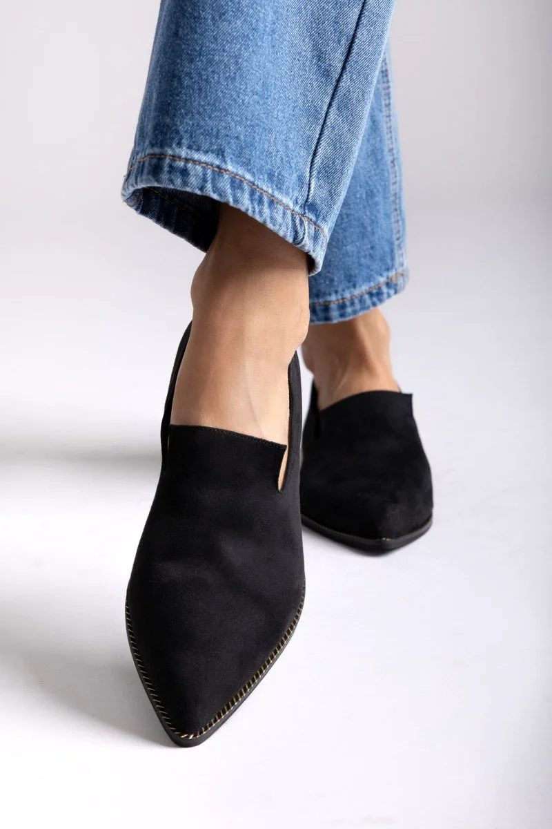 TFP Comfort Loafers - V203 - Black Suede