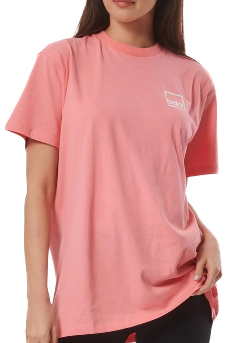Μπλούζα Κοντομάνικη Body Action Oversized With Print 051425-08C Γυναικείο
