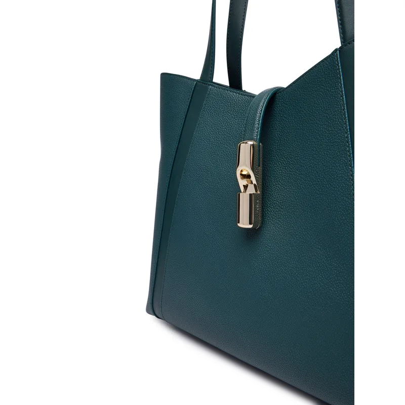 Τσάντα Furla Goccia L WB01788 BX3353 CN 4907S Σκούρο πράσινο