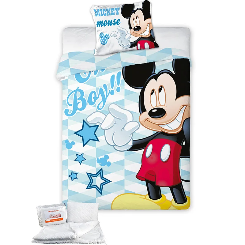 Σετ Προίκα Κούνιας 4τμχ Dimcol Disney 582 Mickey