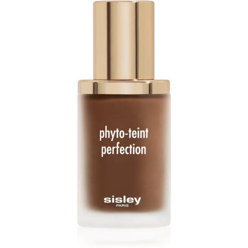 Sisley Phyto-Teint Perfection Βάση πλήρους κάλυψης για λαμπρότητα και λείανση επιδερμίδας απόχρωση 8N Espresso 30 ml