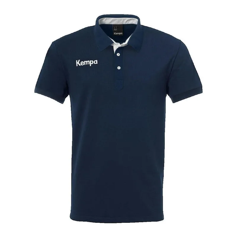Πόλο με κοντά μανίκια Kempa Polo manches courtes Prime Bleu