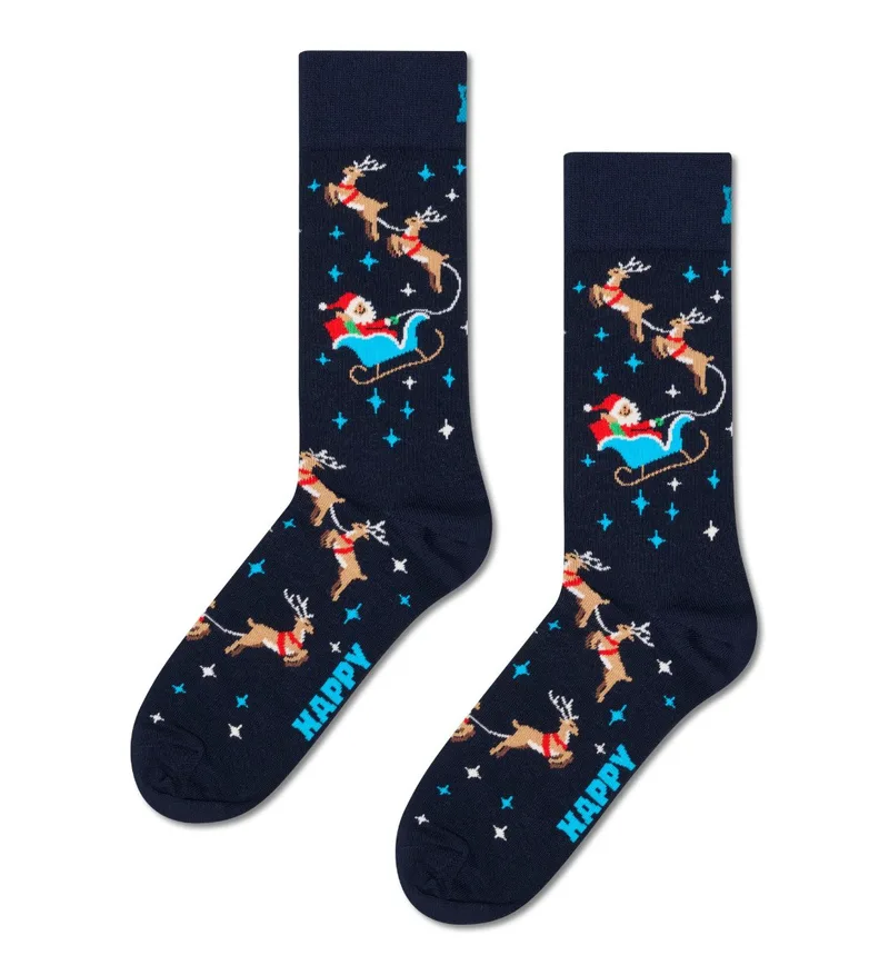 Happy Socks Sleigh Sock (Size: 41-46)
