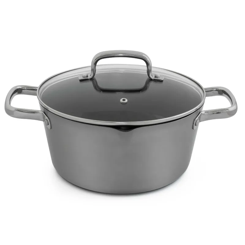 Βαθιά Κατσαρόλα από Αλουμίνιο 4.1lt 24cm Enzo FR-2413 Luigi Ferrero