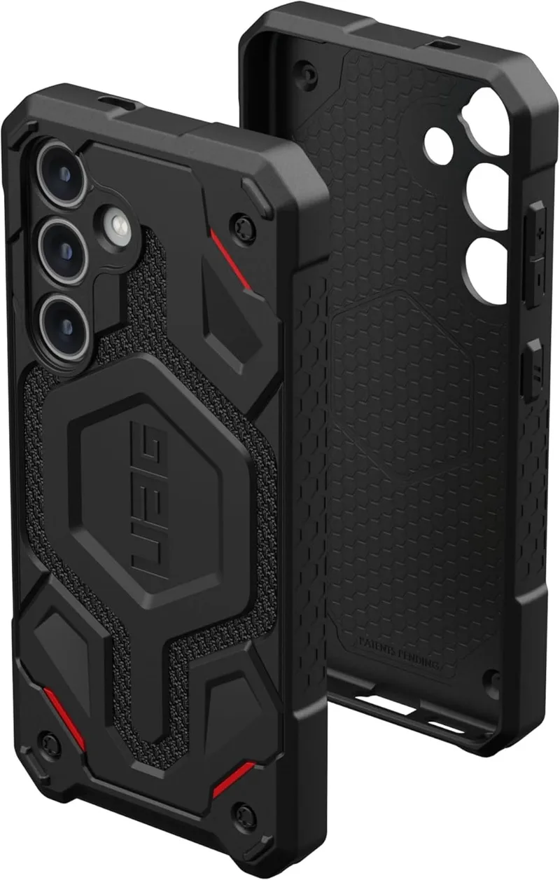 Ανθεκτική Θήκη MagSafe - Samsung Galaxy S24 - UAG Monarch Pro - Kevlar Black (214412113940)
