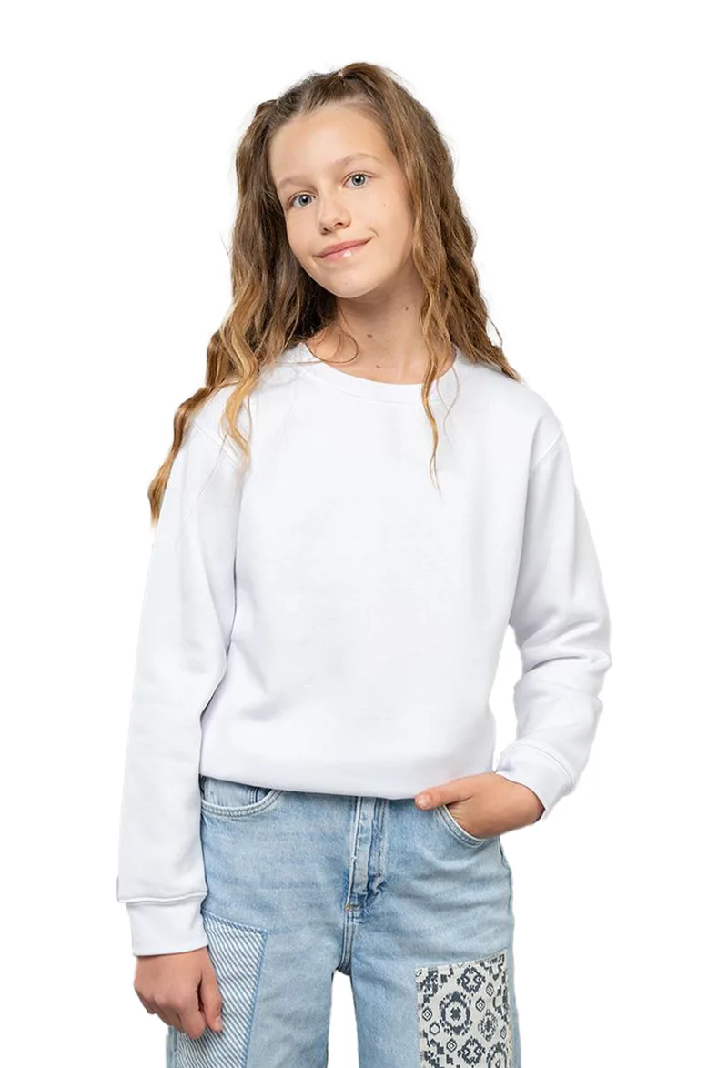 Παιδική μπλούζα φούτερ About Basics Ghost Kids - 00143 White