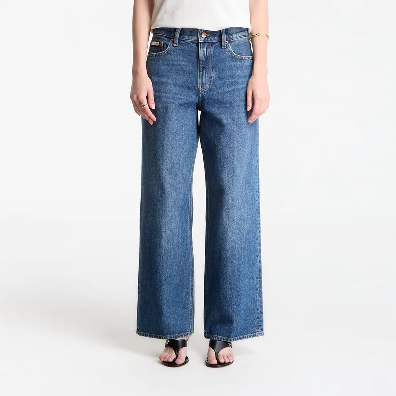 Τζιν Calvin Klein Jeans Low Rise Baggy Jeans Blue Rodeo 28