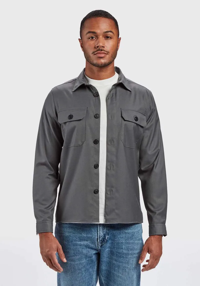 GABBA Overshirt της σειράς Topper Monza - 2210440122 7001 Deep Lichen Green