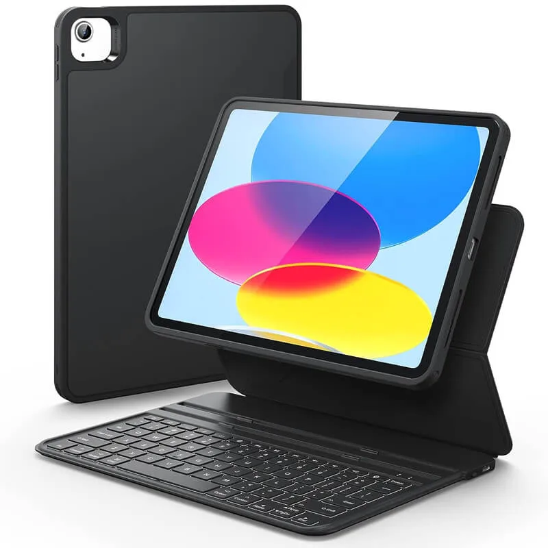 Θήκη με Πληκτρολόγιο ESR Ascend Keyboard Lite Black iPad 10th/11th (US Layout)