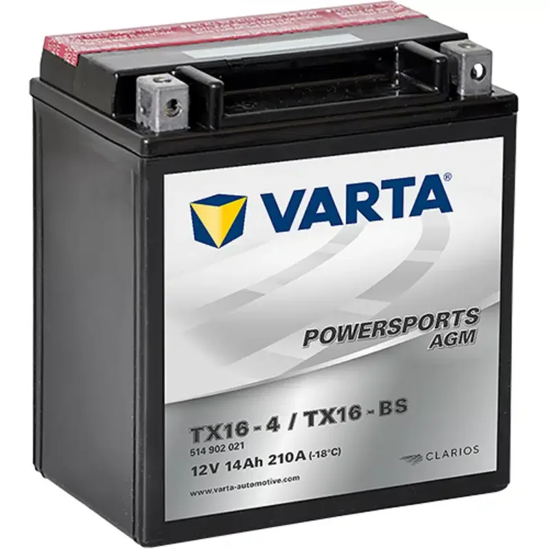 Μπαταρία Μοτοσυκλέτας VARTA TX16-BS 12V 14Ah
