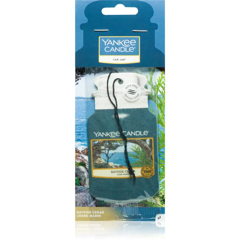 Yankee Candle Bayside Cedar αρωματικό χαρτάκι 1 τμχ