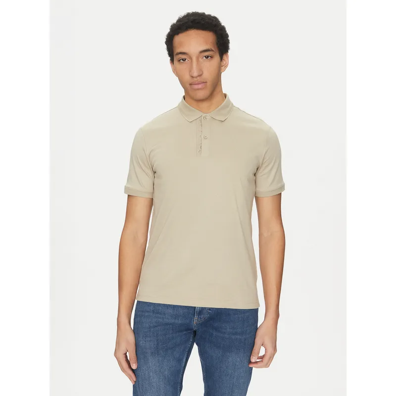 Calvin Klein Polo K10K114135 Γκρι Regular Fit