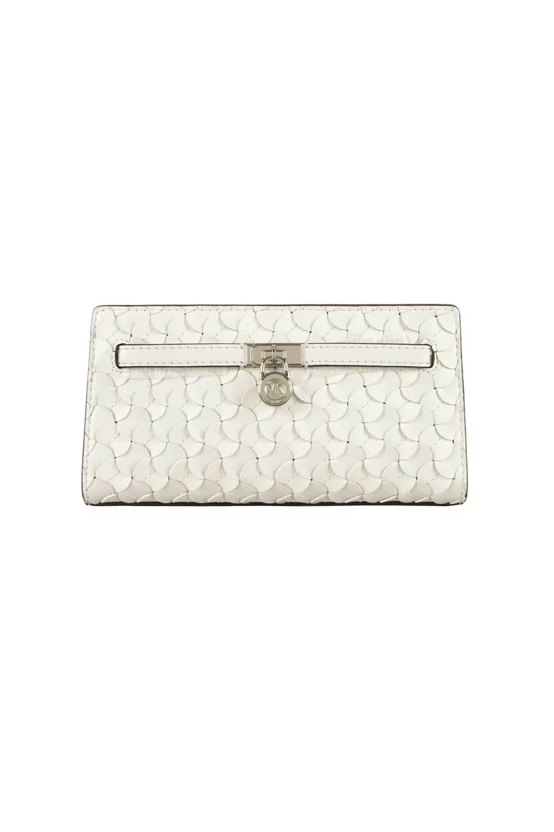 Michael Kors γυναικεία δερμάτινη τσάντα crossbody "Hamilton Moderne XS" - 32R6SNXC0L Λευκό