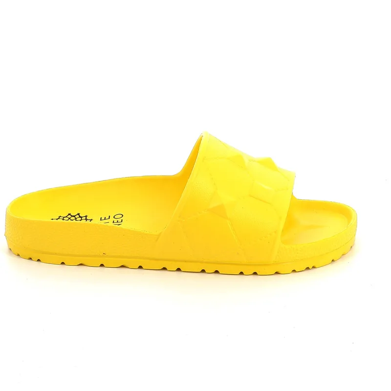Γυναικεία Σαγιονάρα Ateneo Χρώματος Κίτρινο 03 SEA SANDALS.Y