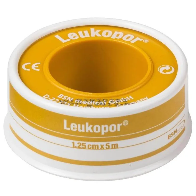 Leukopor Αυτοκόλλητη Υποαλλεργική Επιδεσμική Ταινία 1,25cm x 5m