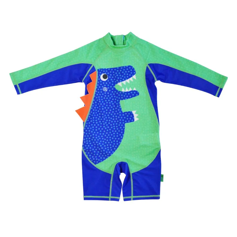 Ολόσωμο Μαγιό Surf Suit 12-24μηνών UPF50 Dinosaur Zoocchini ZOO12417 (Μέγεθος: 12-24 Μηνών) - Zoocchini - ZOO12417-12-24M