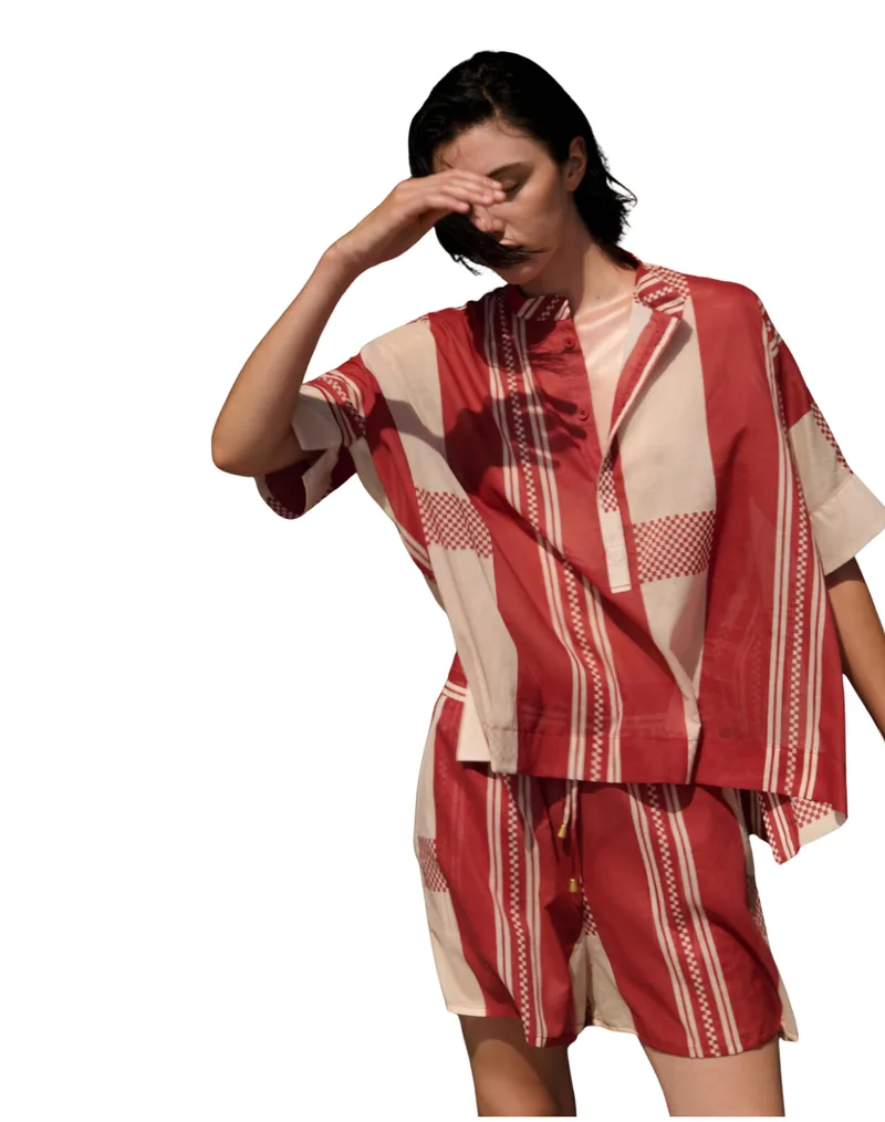 Sophie Deloudi - Πουκάμισο Γυναικείο Nectar Shirt-Vista Sienna